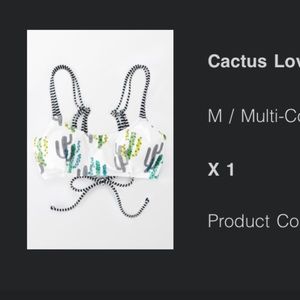 M cactus top so cute